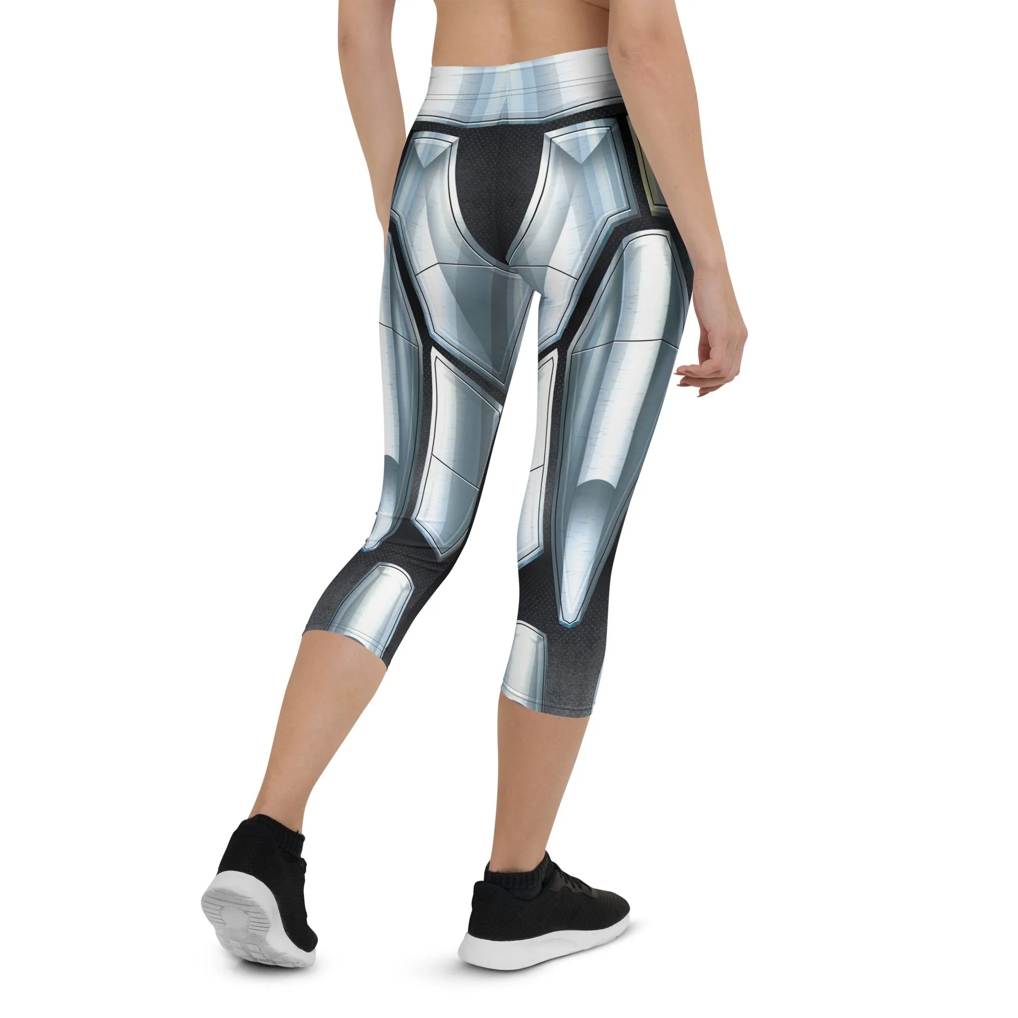 3D Iron Metal Armor Capris