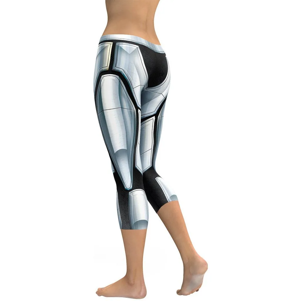 3D Iron Metal Armor Capris