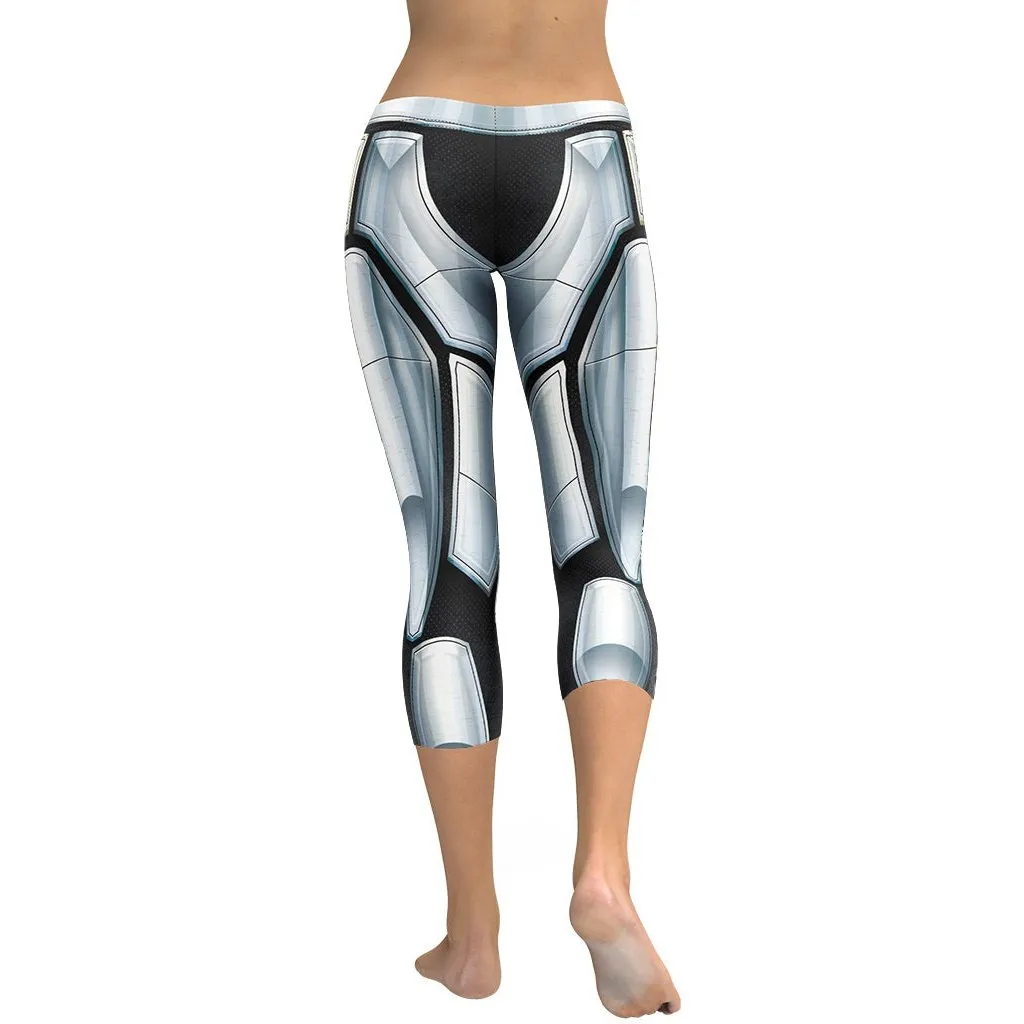 3D Iron Metal Armor Capris