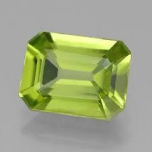 3x5MM OCTAGON  PERIDOT   LOOSE GEMSTONE