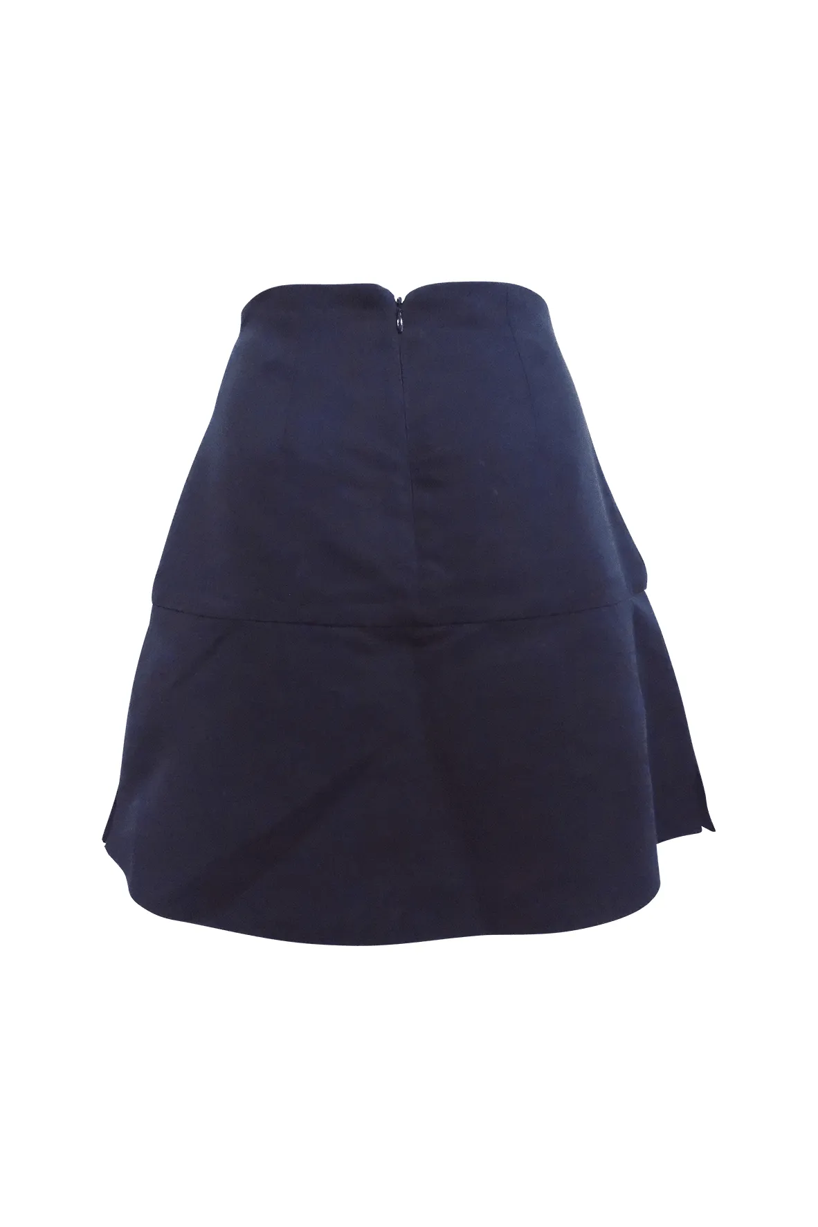 A-Line Mini Skirt with Patches