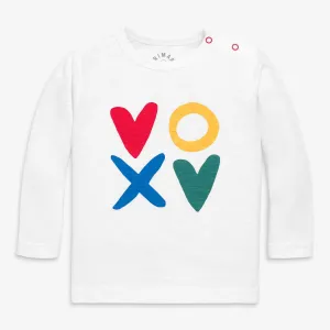 Baby long sleeve XO tee