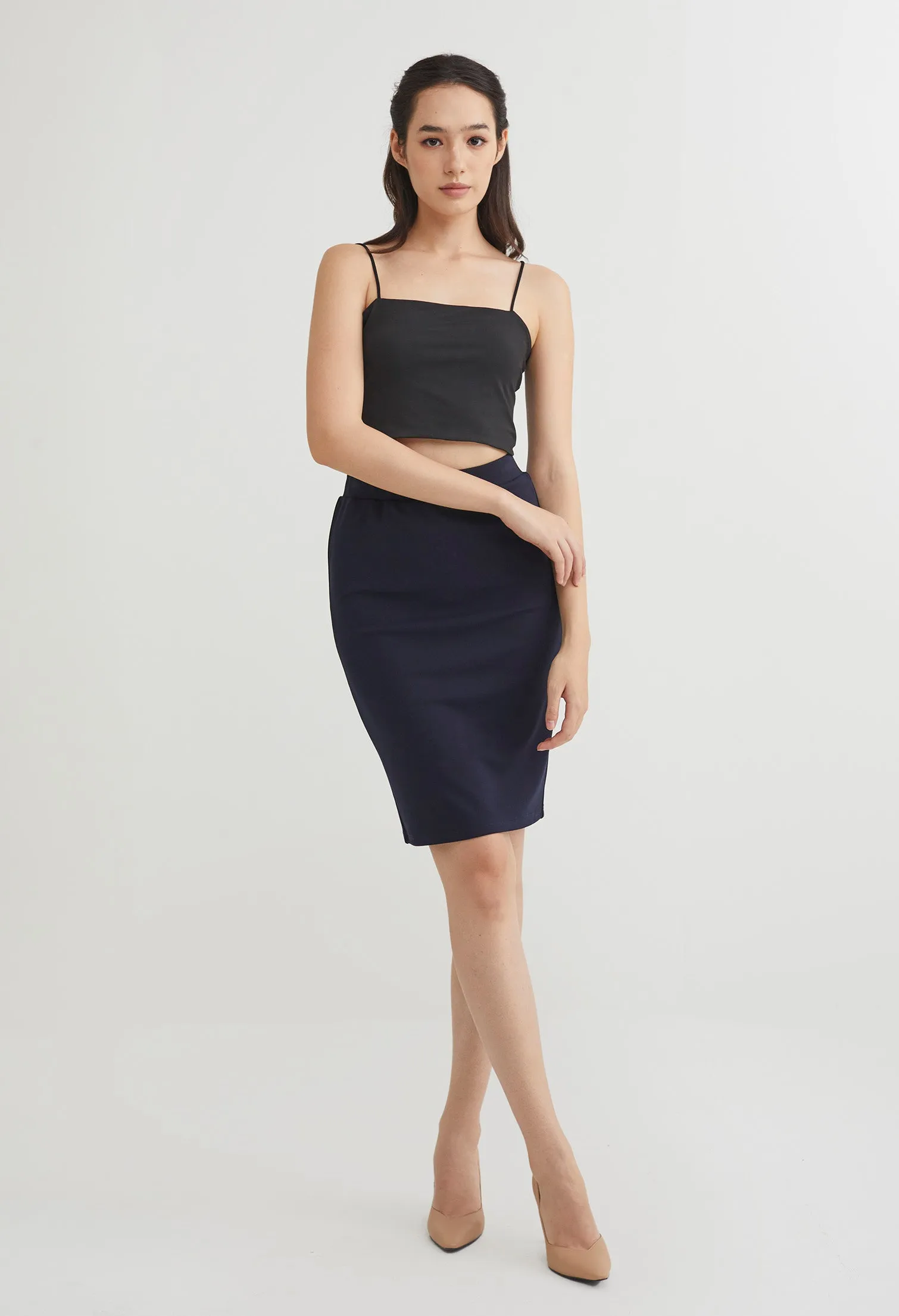 Basic Office Pencil Skirt