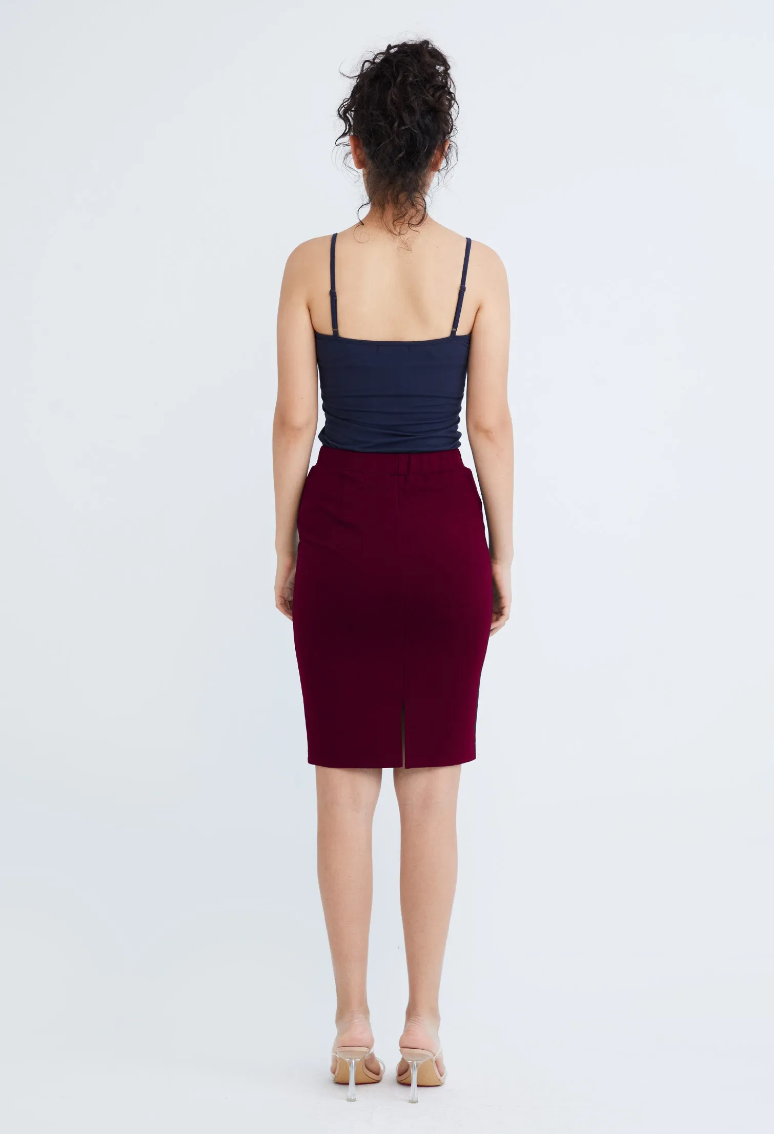 Basic Office Pencil Skirt