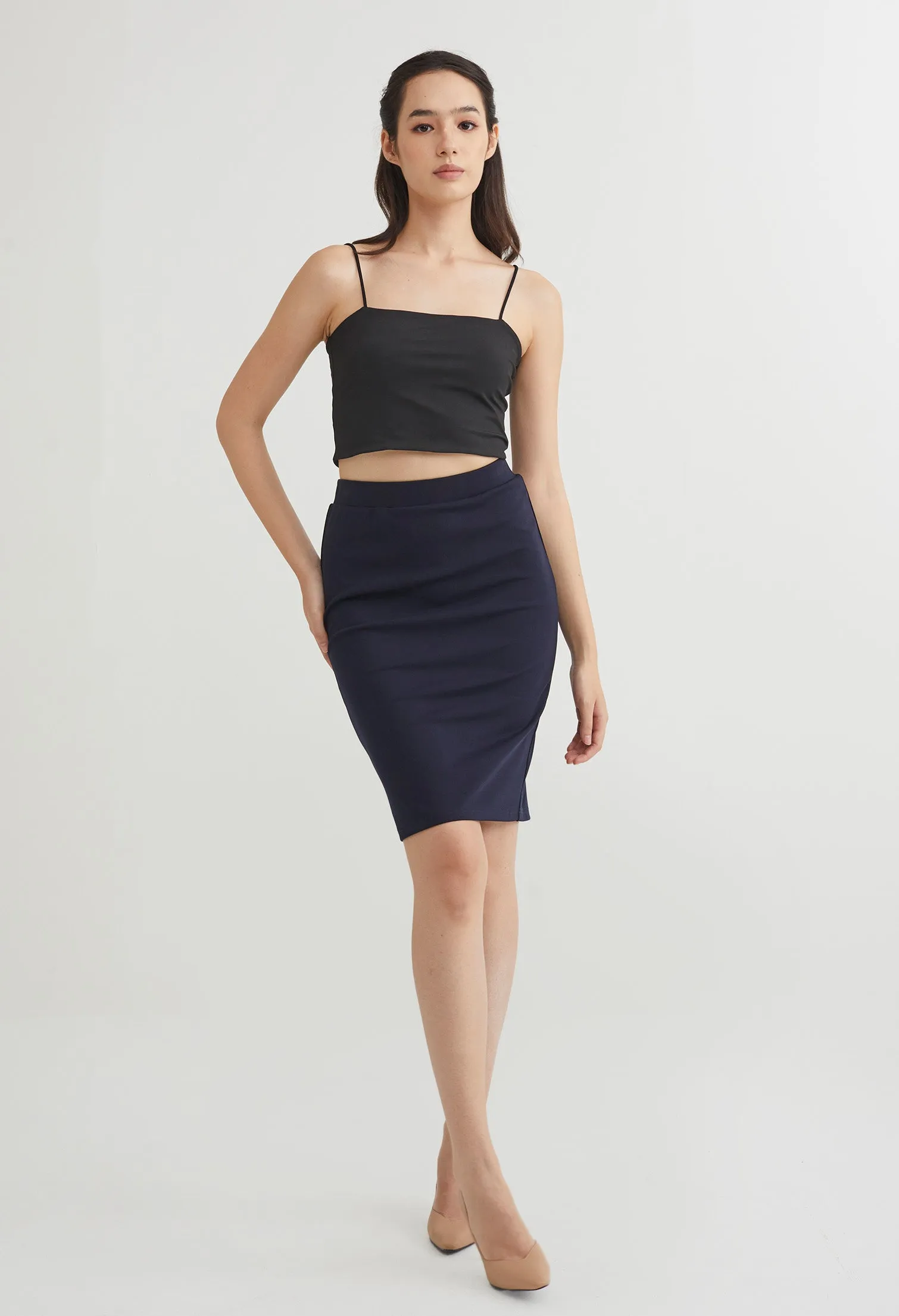 Basic Office Pencil Skirt