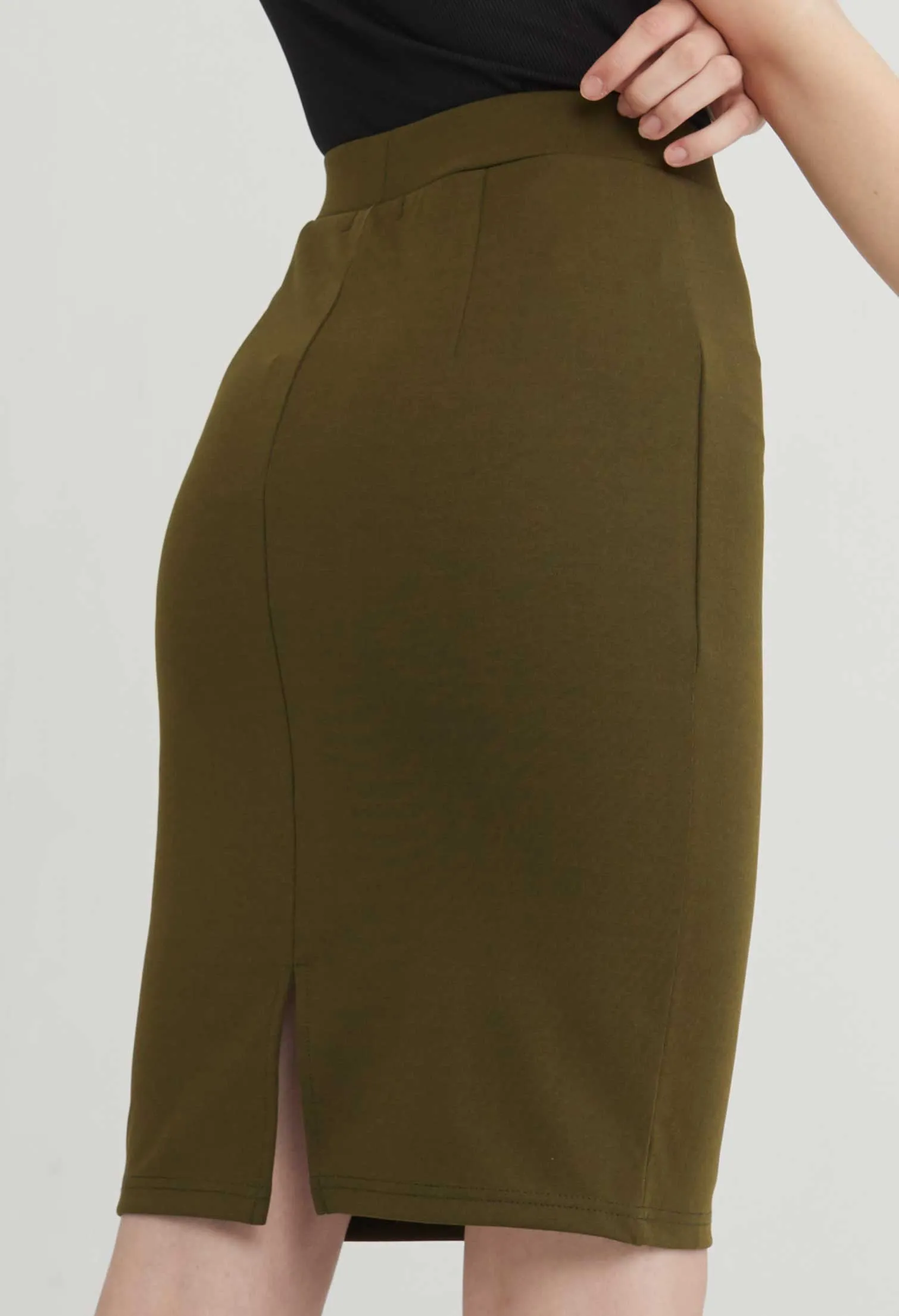 Basic Office Pencil Skirt