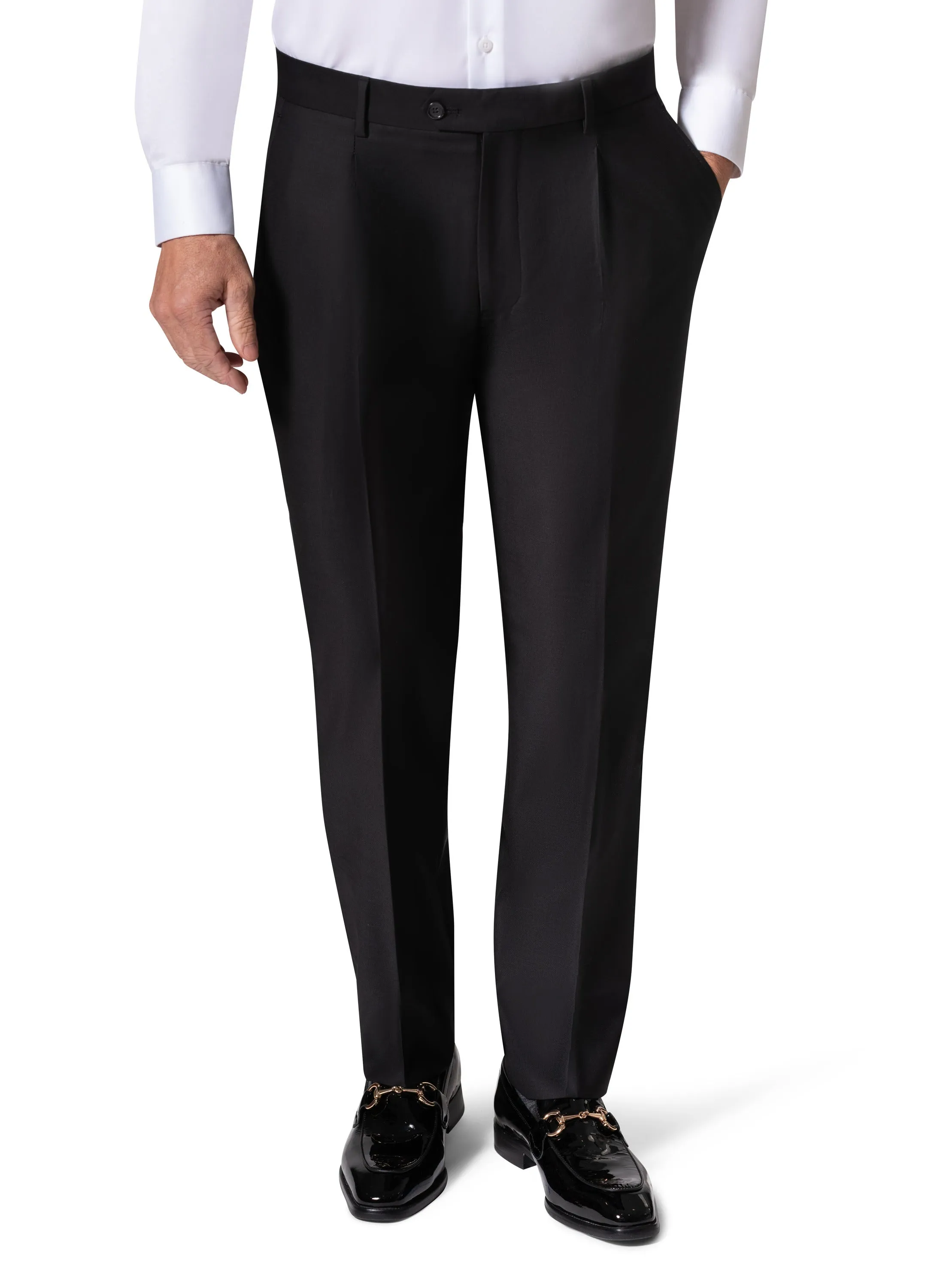 Berragamo Elegant - Faille Wool 10153.004 D/B Tuxedo