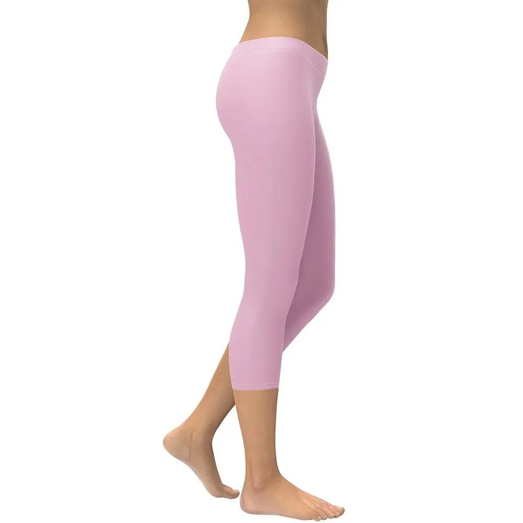 Blush Pink Capris