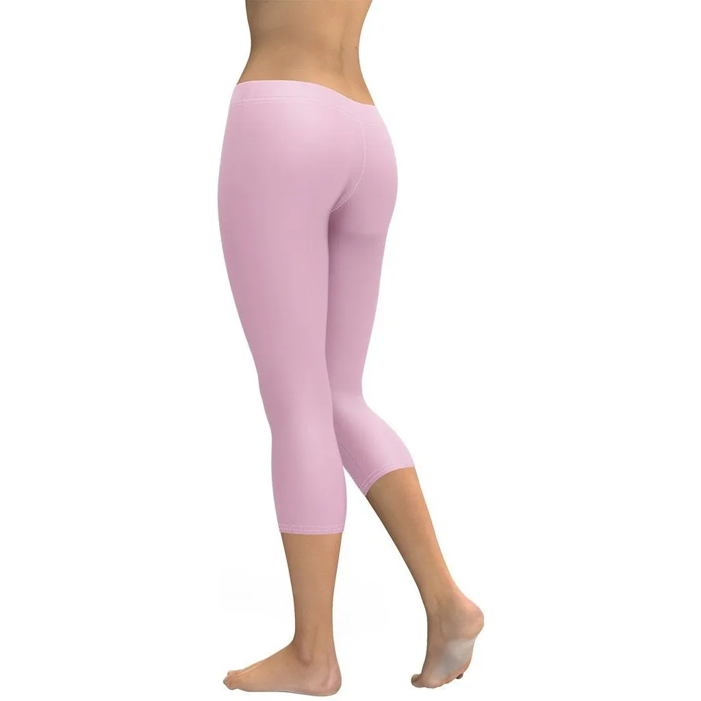 Blush Pink Capris