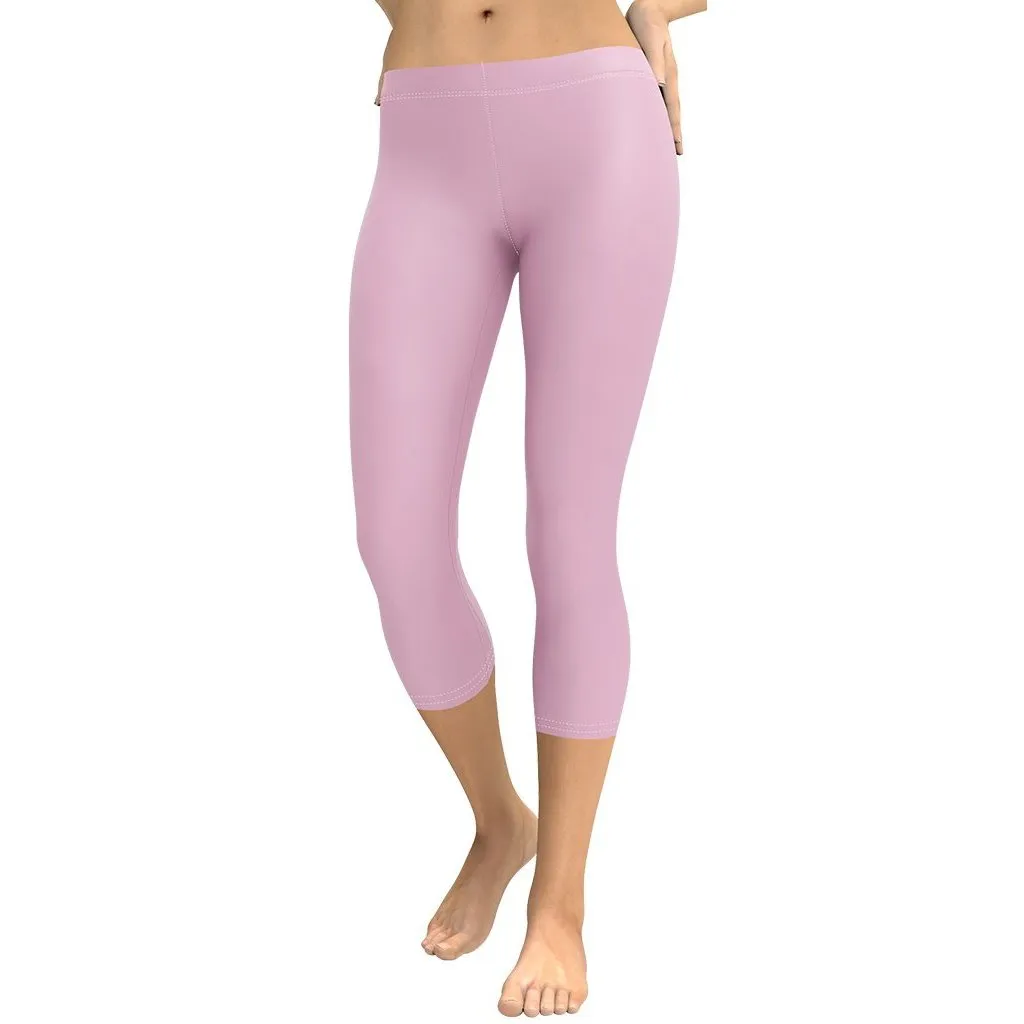 Blush Pink Capris