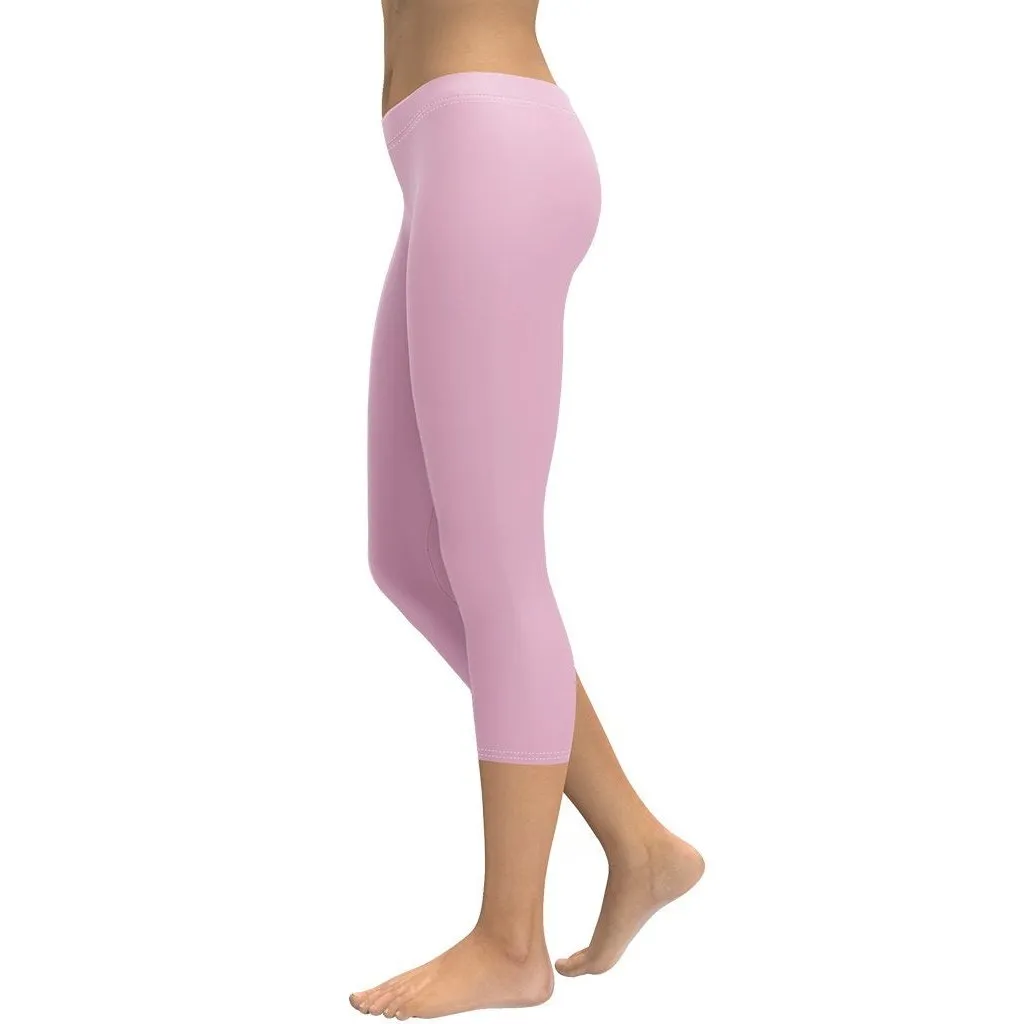 Blush Pink Capris