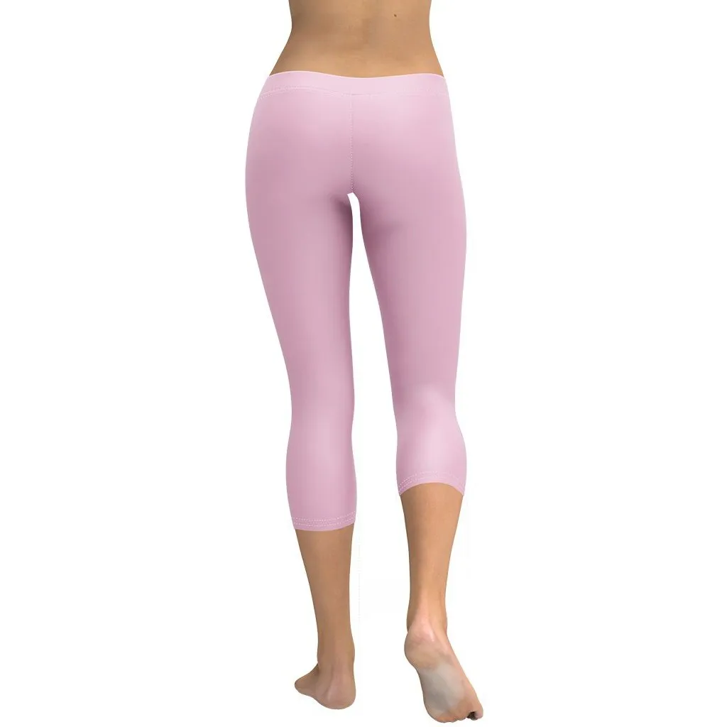 Blush Pink Capris