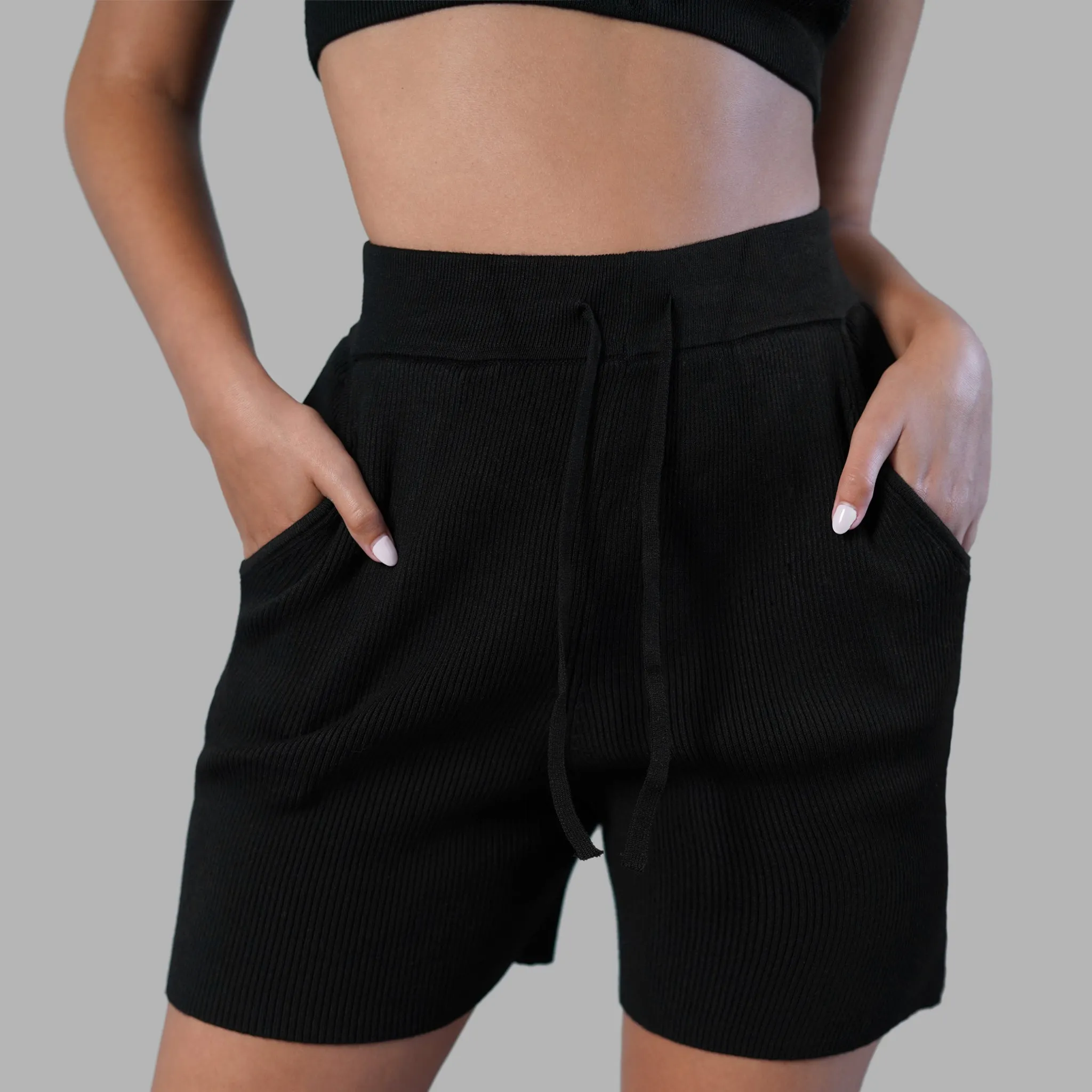 Blvck Cashmere Shorts