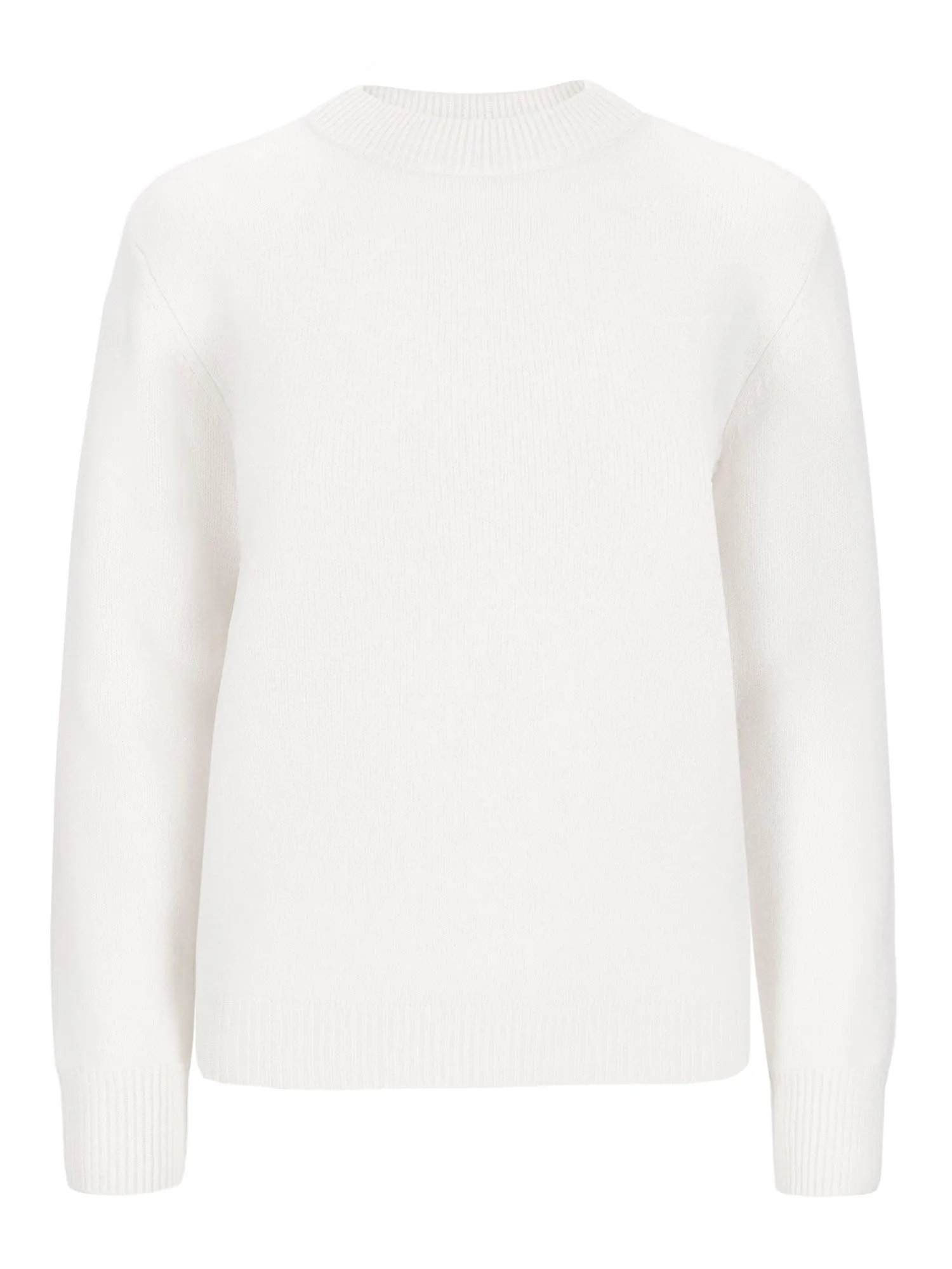 Cashmere sweater "Sofia long" - white