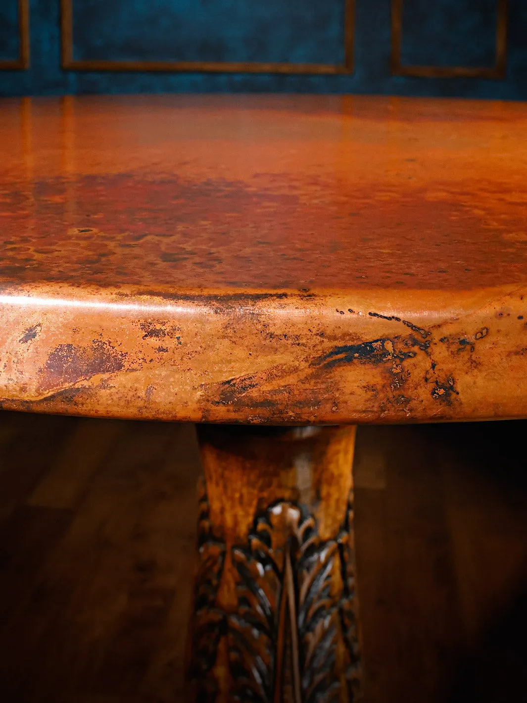 Copper Top Pub Table