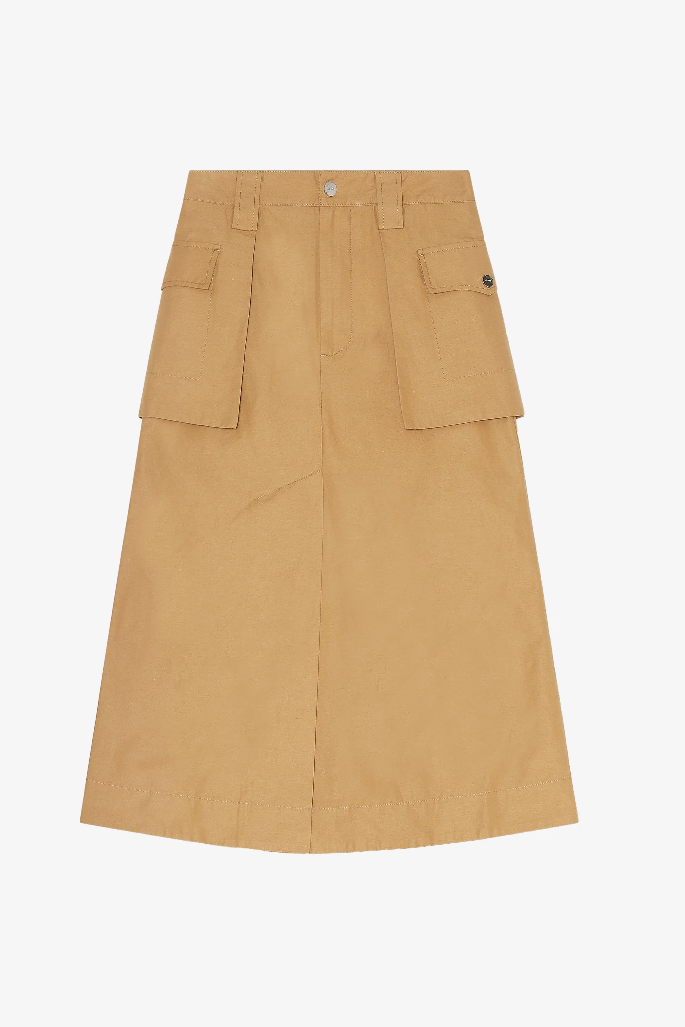 Cotton Canvas Skirt