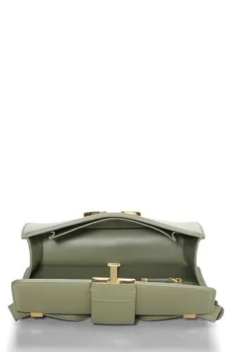 Dior,  Green Calfskin 30 Montaigne Box Bag, Green