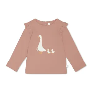 Duck Frilled Long Sleeve Tee