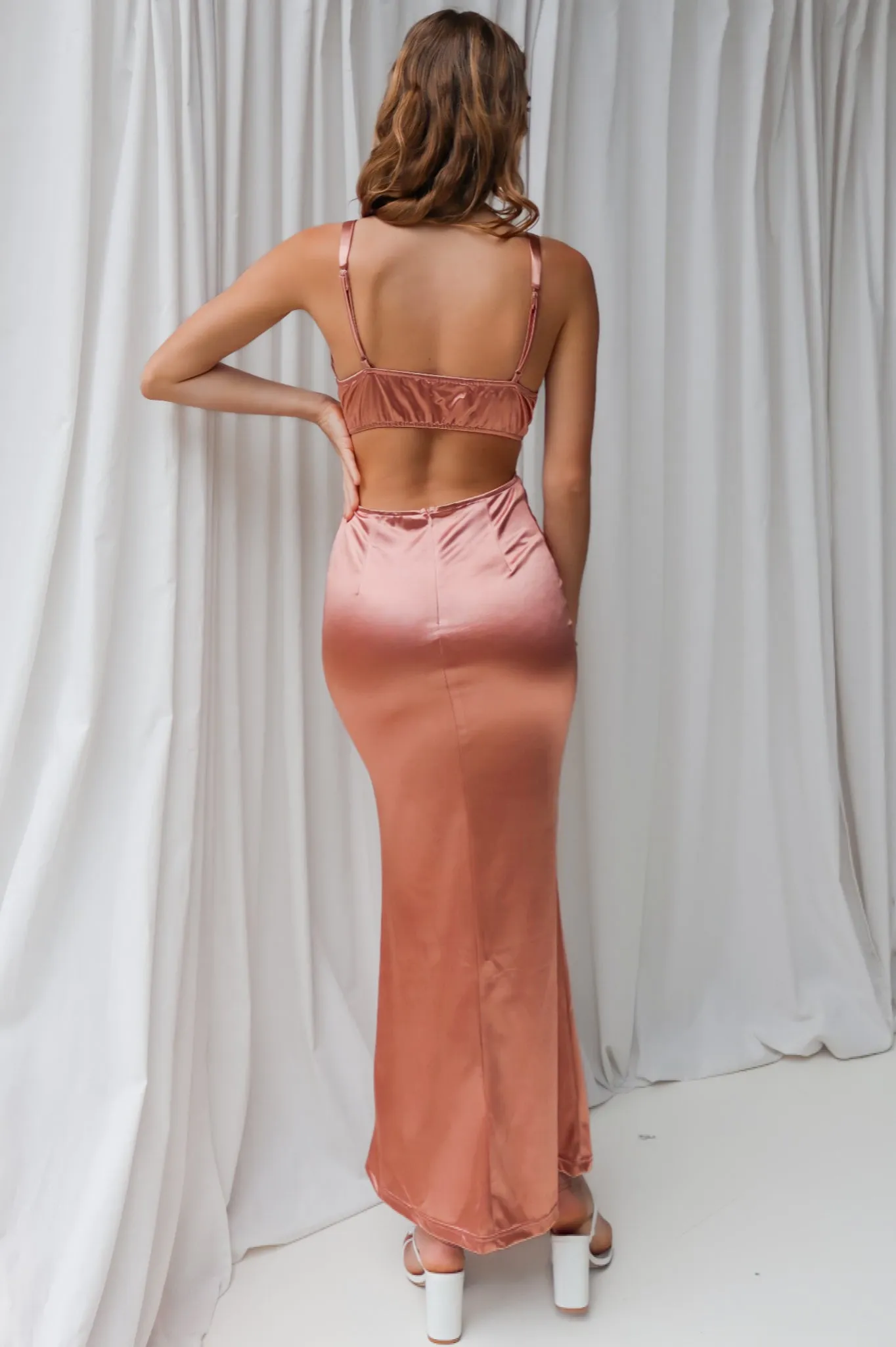 Elizabeth Formal Gown - Blush Pink