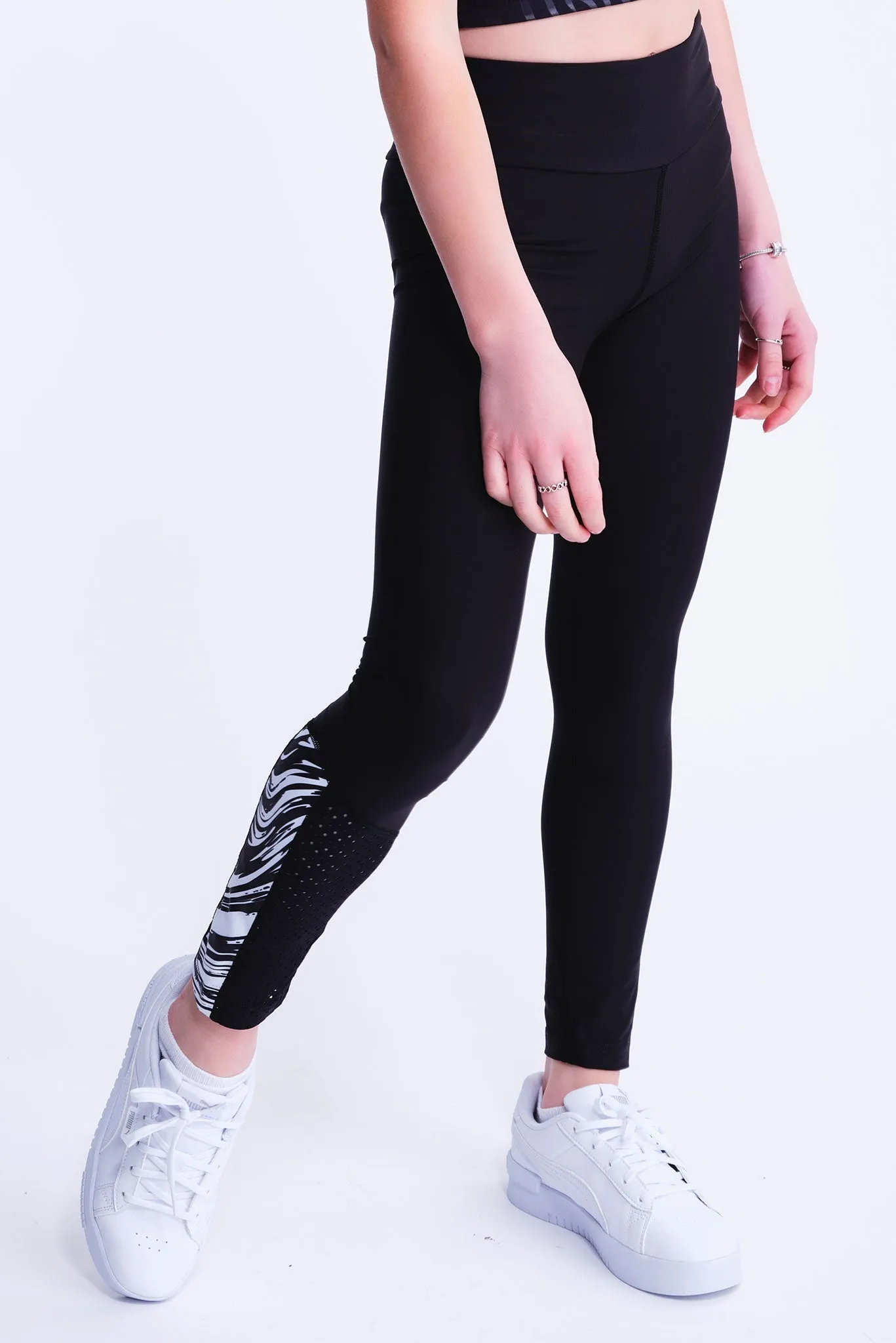 Inspire Off-Ice Leggings in Swirl