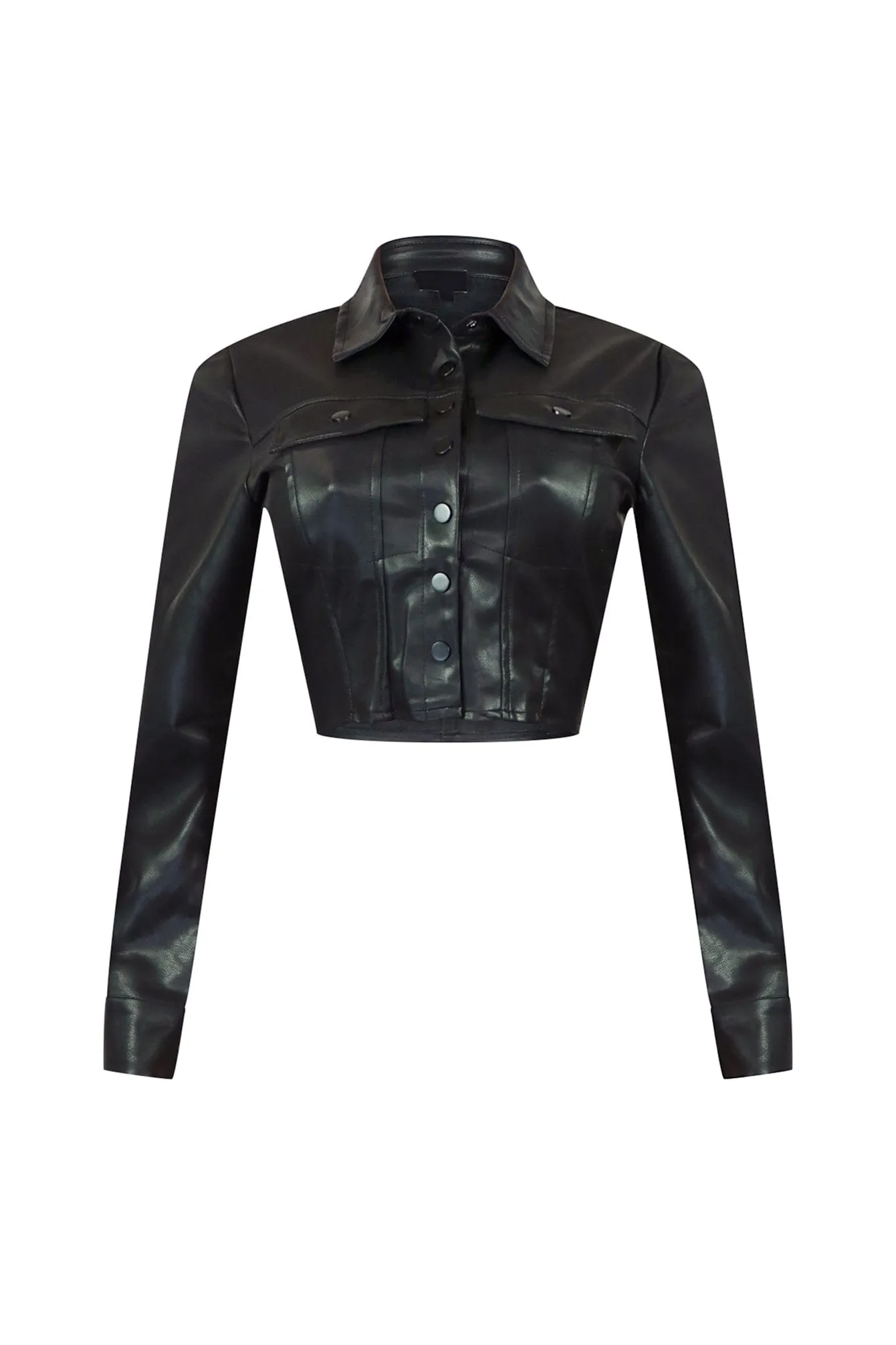 Into The Day Faux Leather Jacket