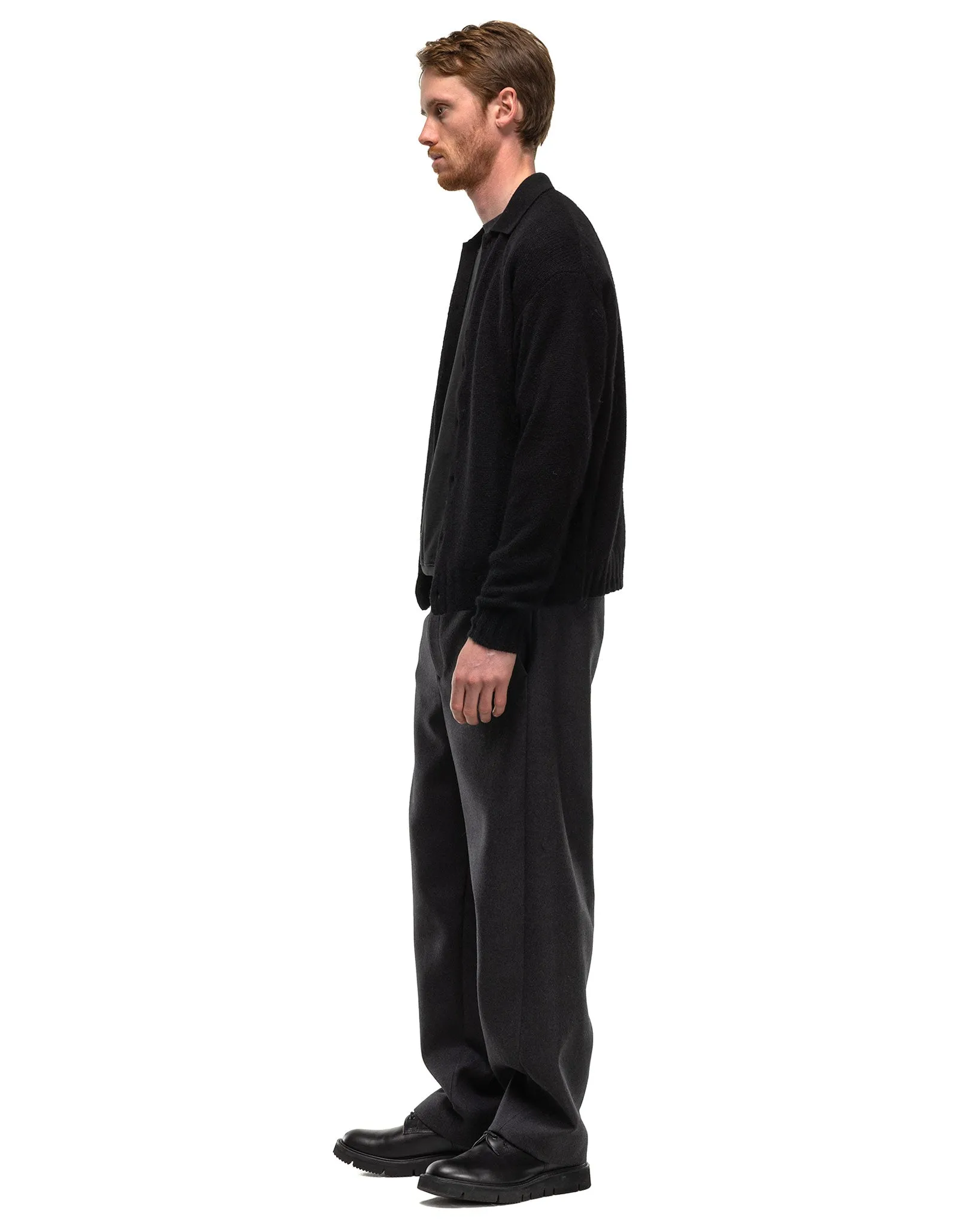 Light Melton Slacks Charcoal