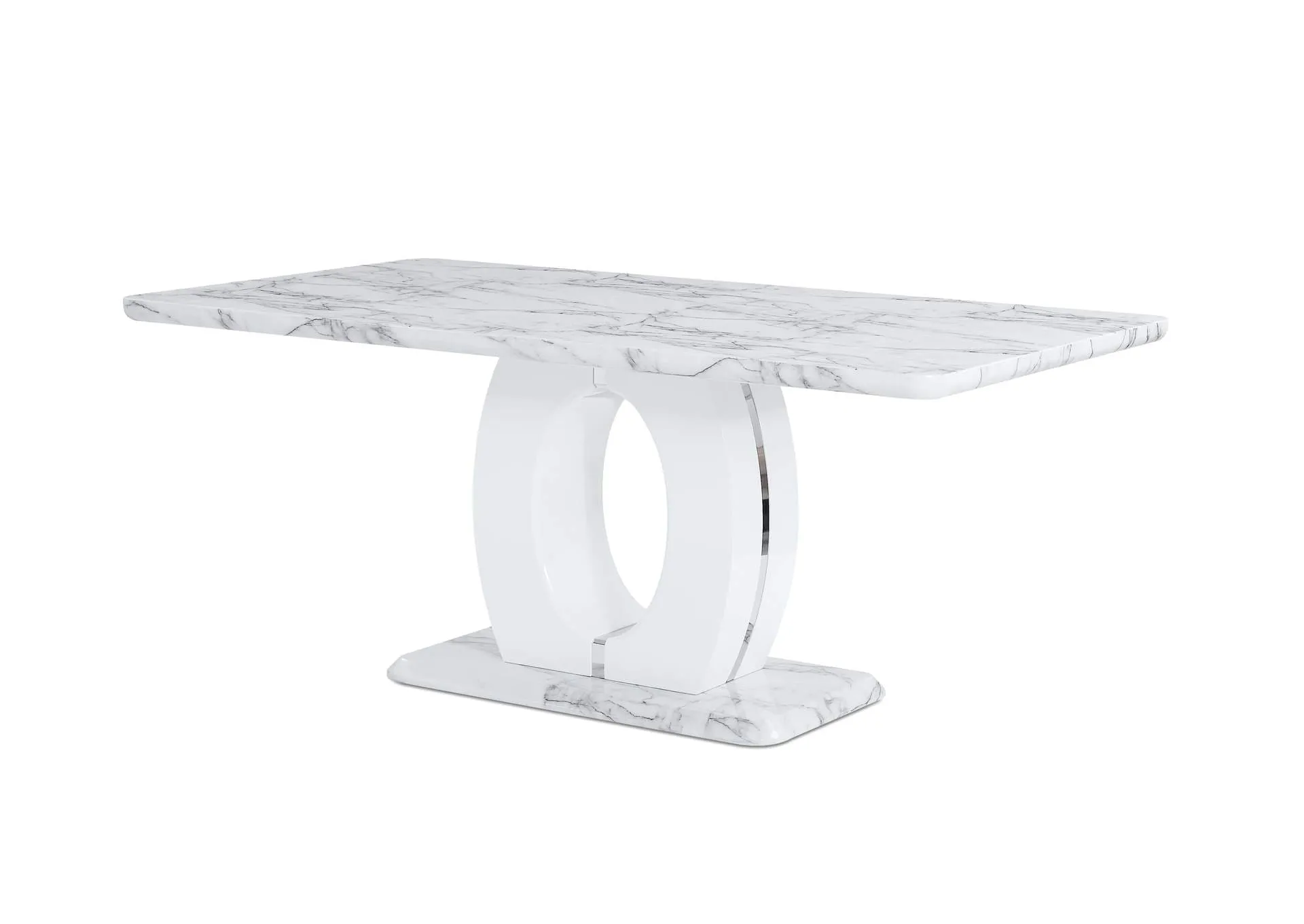 Marble Top Inspired Dining Table 8 Seater