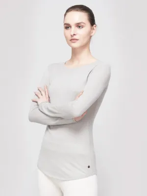 Mover-Breather Cashmere Sweater - String Grey