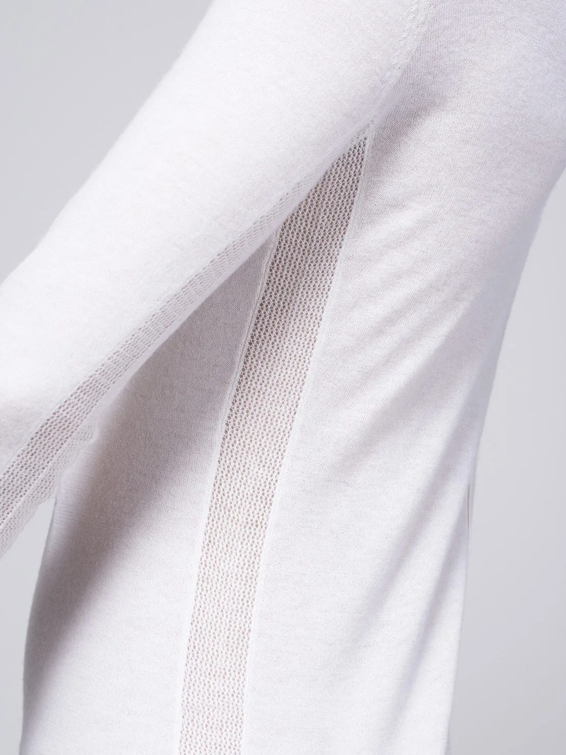 Mover-Breather Cashmere Sweater - Winter White