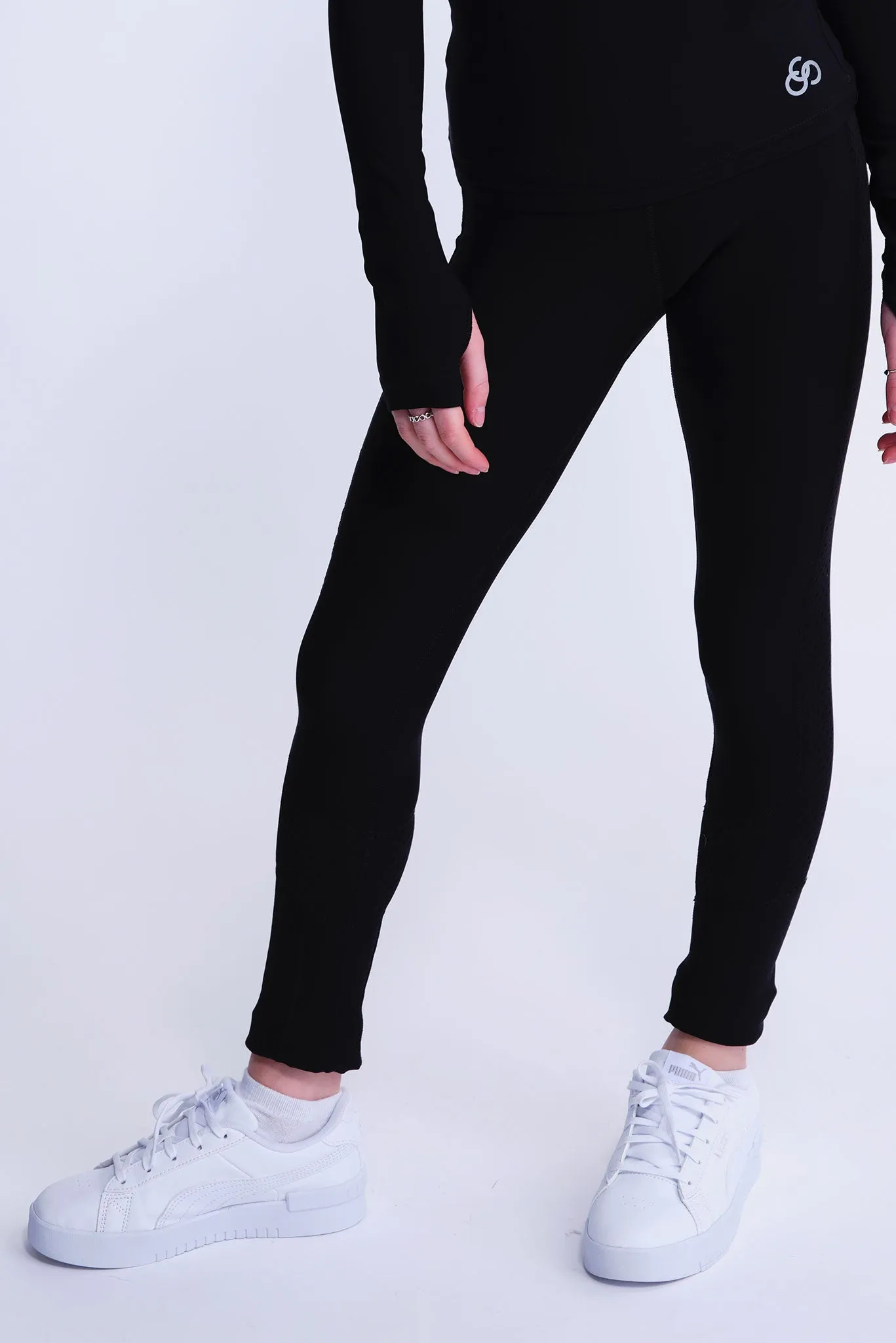 Passion Non-Slip Leggings in Black