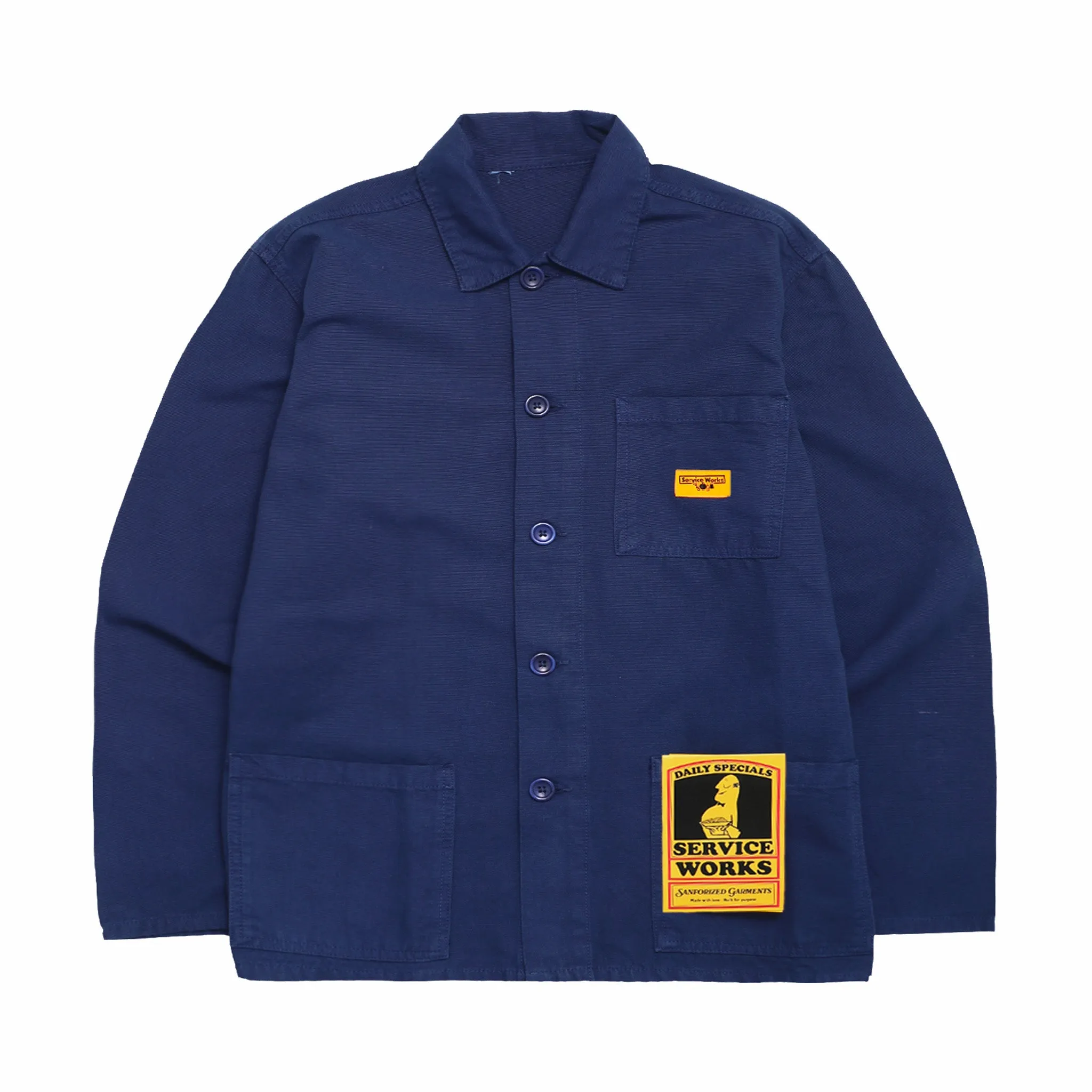 Service Works Canvas Coverall Jacket (Navy)