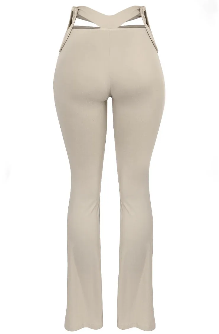 Sheridan Flare Leggings - Bone