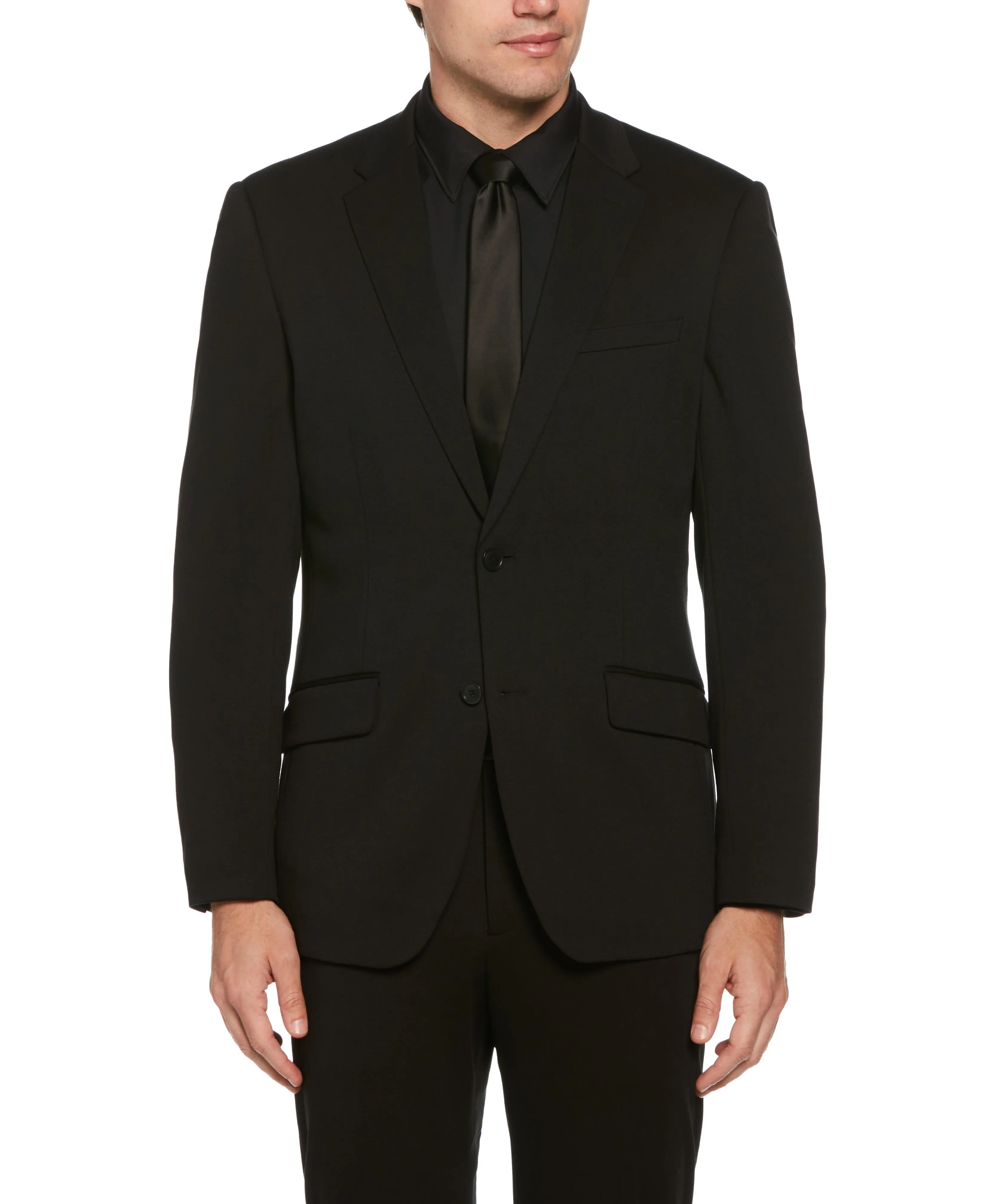 Slim Fit Neat Knit Suit Jacket