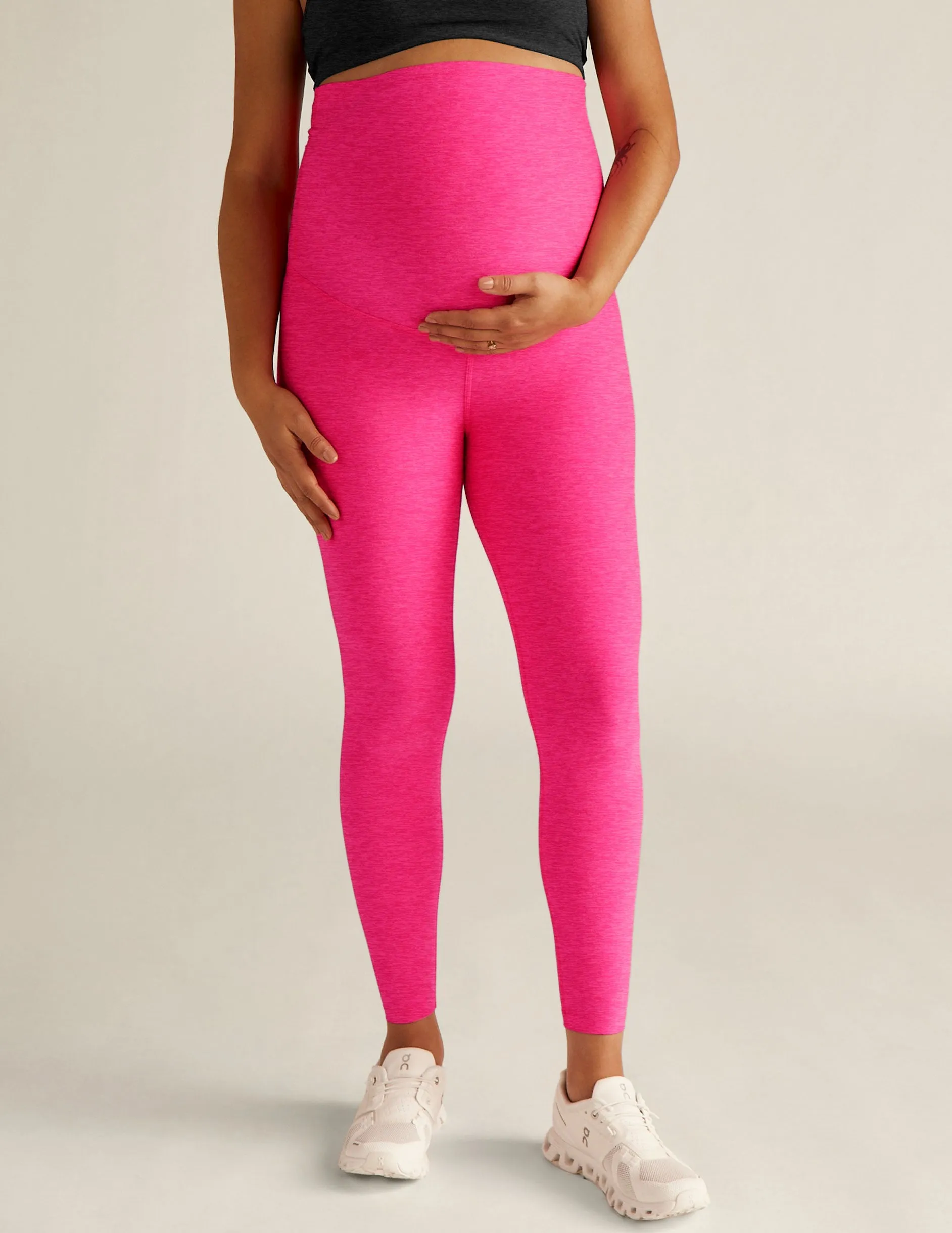 Spacedye Love the Bump Midi Maternity Legging