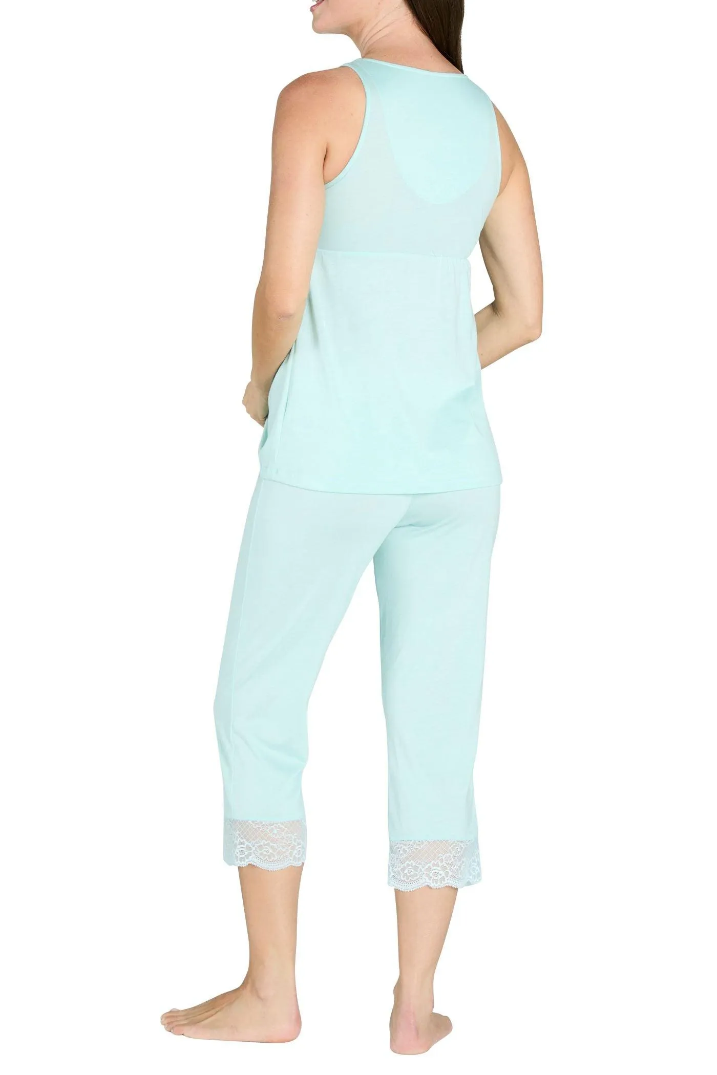 Tank Camisole Cropped Pant Set - Sales Rack